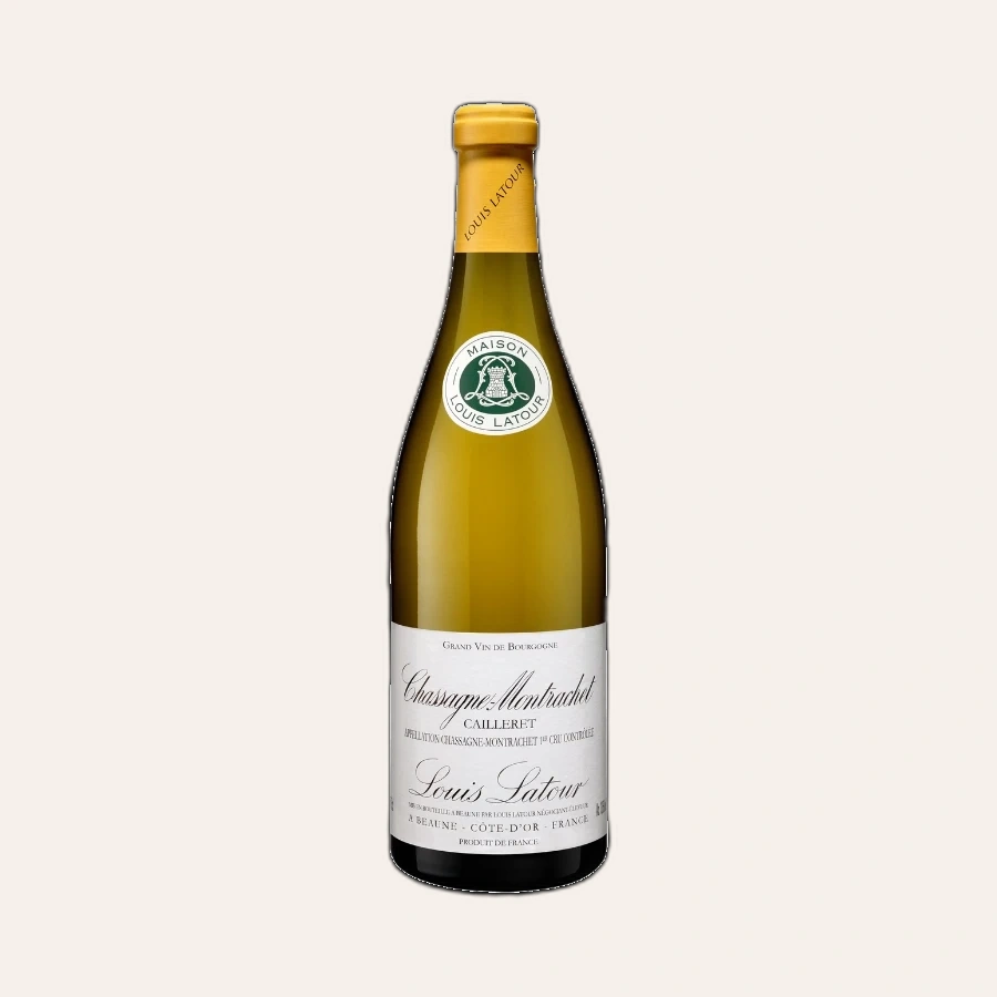 Rượu Vang Trắng Pháp Louis Latour Chassagne - Montrachet Cailleret Premier Cru