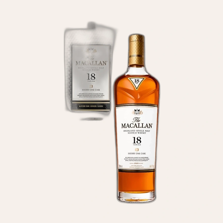 Rượu Whisky Macallan 18 Year Old Sherry Oak Cask