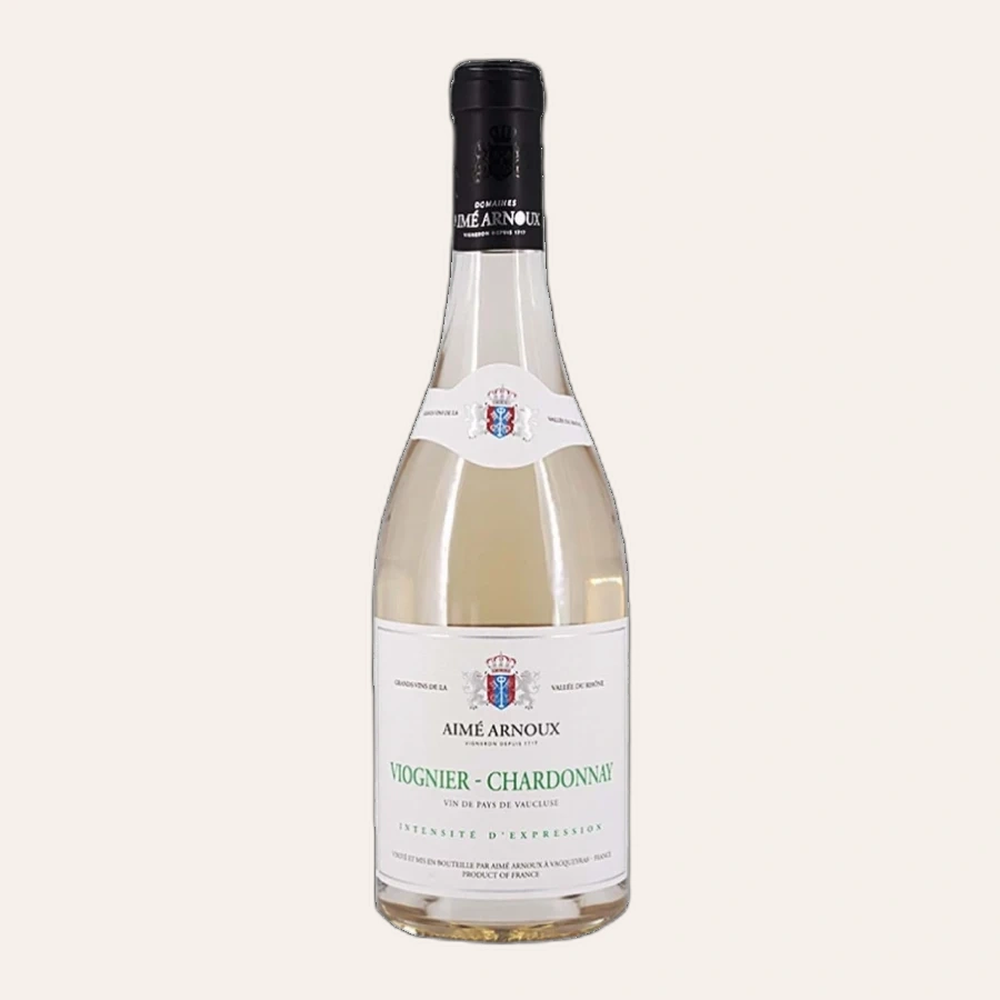 Rượu Vang  Trắng Pháp Viognier Chardonnay 2019