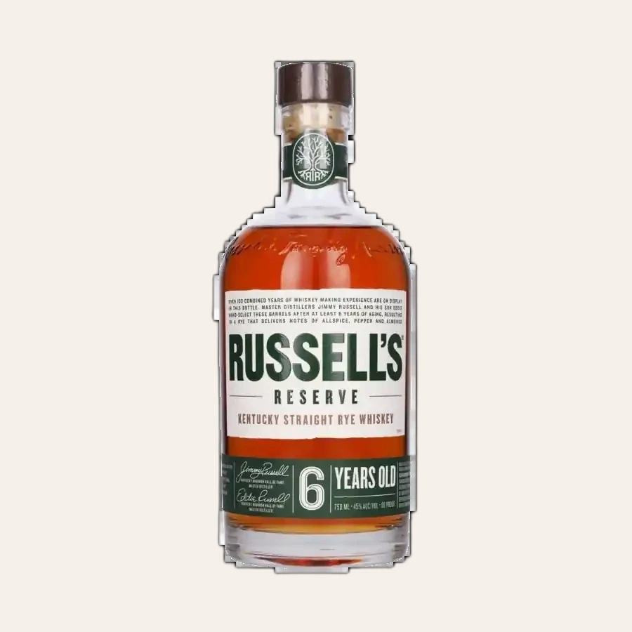 Rượu Whisky Wild Turkey Russell's Reserve 6 Year Old Straight Rye Whiskey
