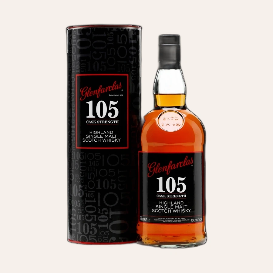 Rượu Whisky Glenfarclas 105 Cask Strength 1000ml