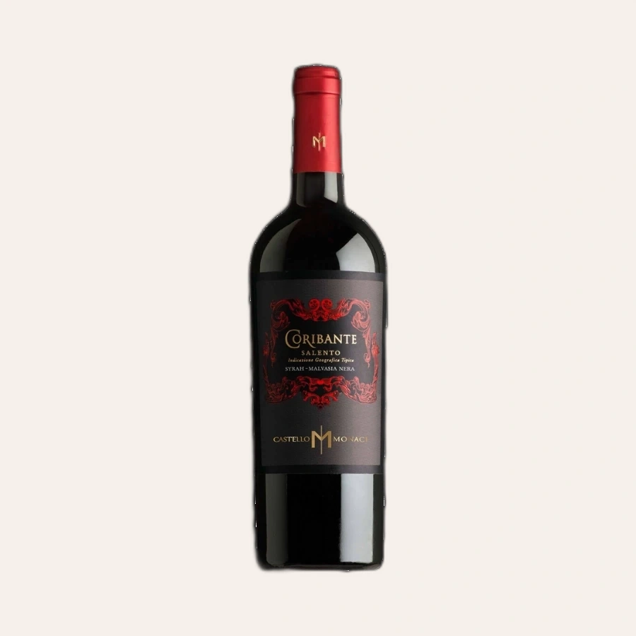 Rượu Vang Đỏ Ý Castello Monaci Coribante Syrah Malvasia Nera Salento IGT