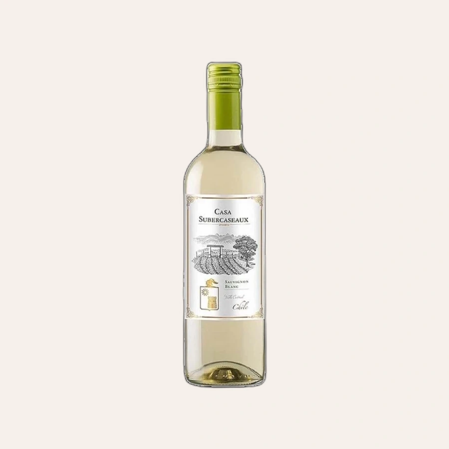 Rượu Vang Trắng Chile Casa Subercaseaux Sauvignon Blanc