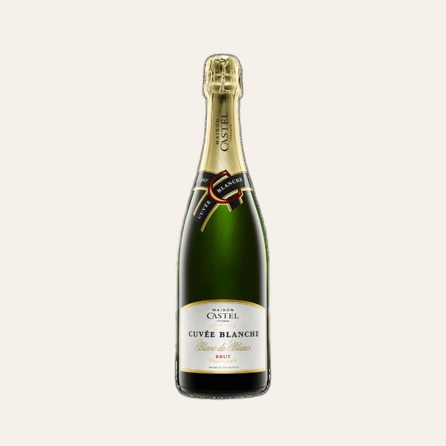 Rượu Sparkling Pháp Maison Castel Cuvee Blanche Brut