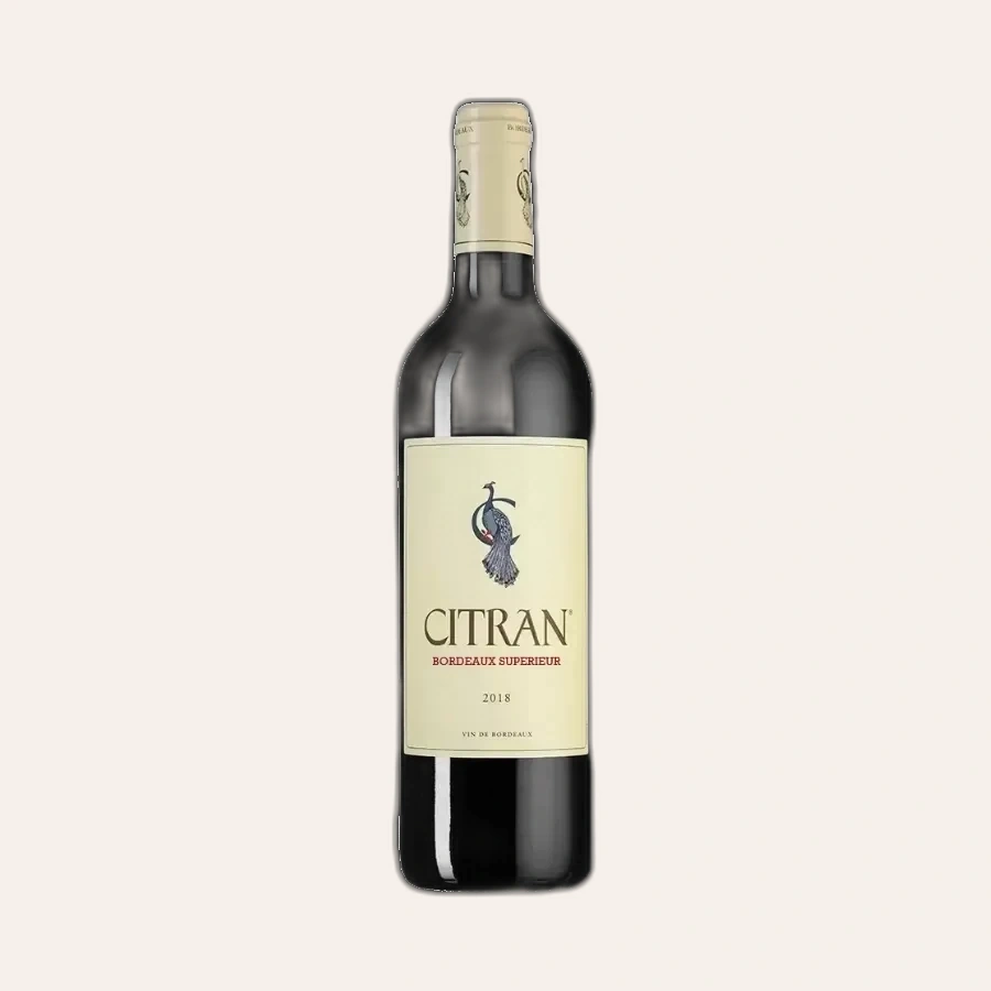 Rượu Vang Đỏ Pháp Citran Bordeaux Superieur