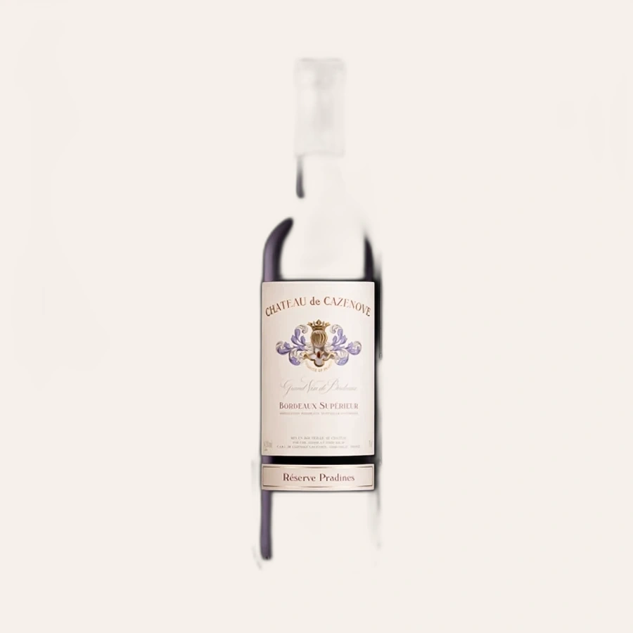 Rượu Vang Đỏ Pháp Chateau De Cazenove 2016 AOC Bordeaux Superieur
