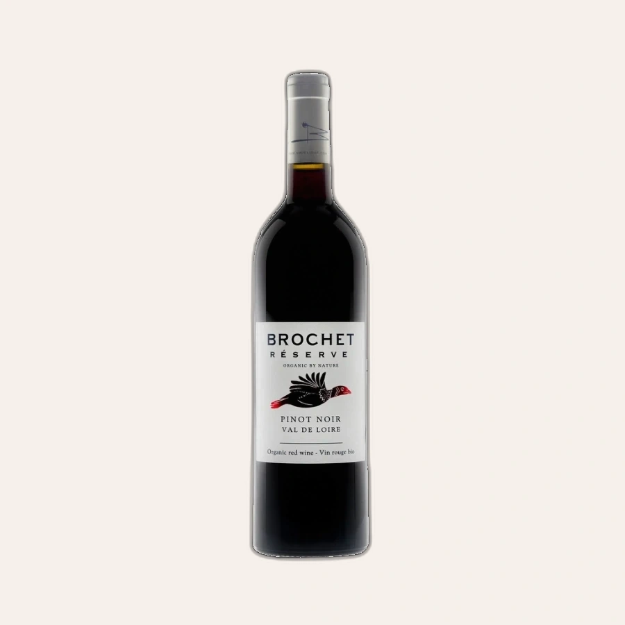 Rượu Vang Đỏ Pháp Brochet Reserve Pinot Noir Organic