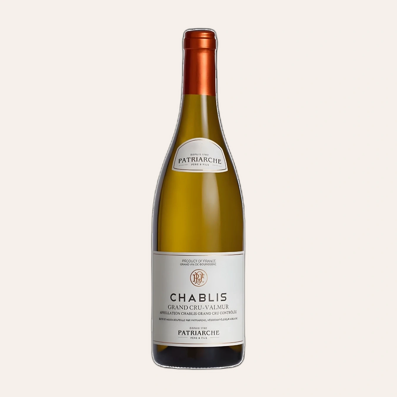 Rượu Vang Trắng Pháp Patriarche Chablis Grand Cru Valmur