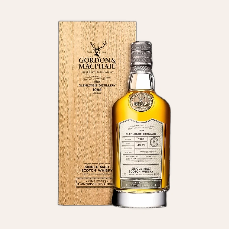 Rượu Whisky Glenlossie 32 Year Old Gordon & Macphail 1988