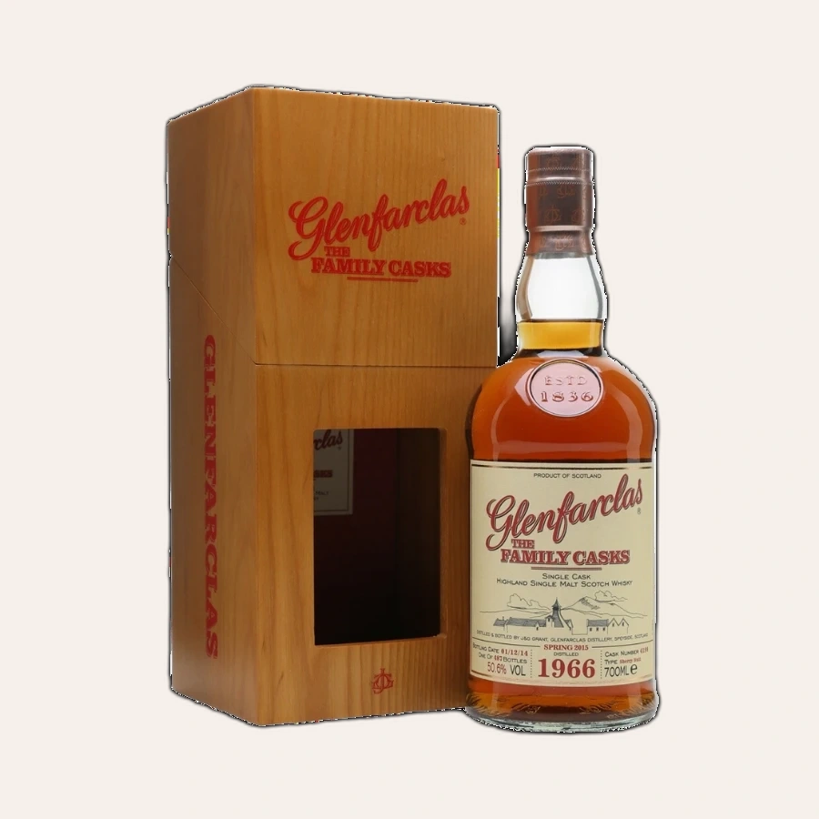 Rượu Whisky Glenfarclas 49 Year Old Family Casks 1966