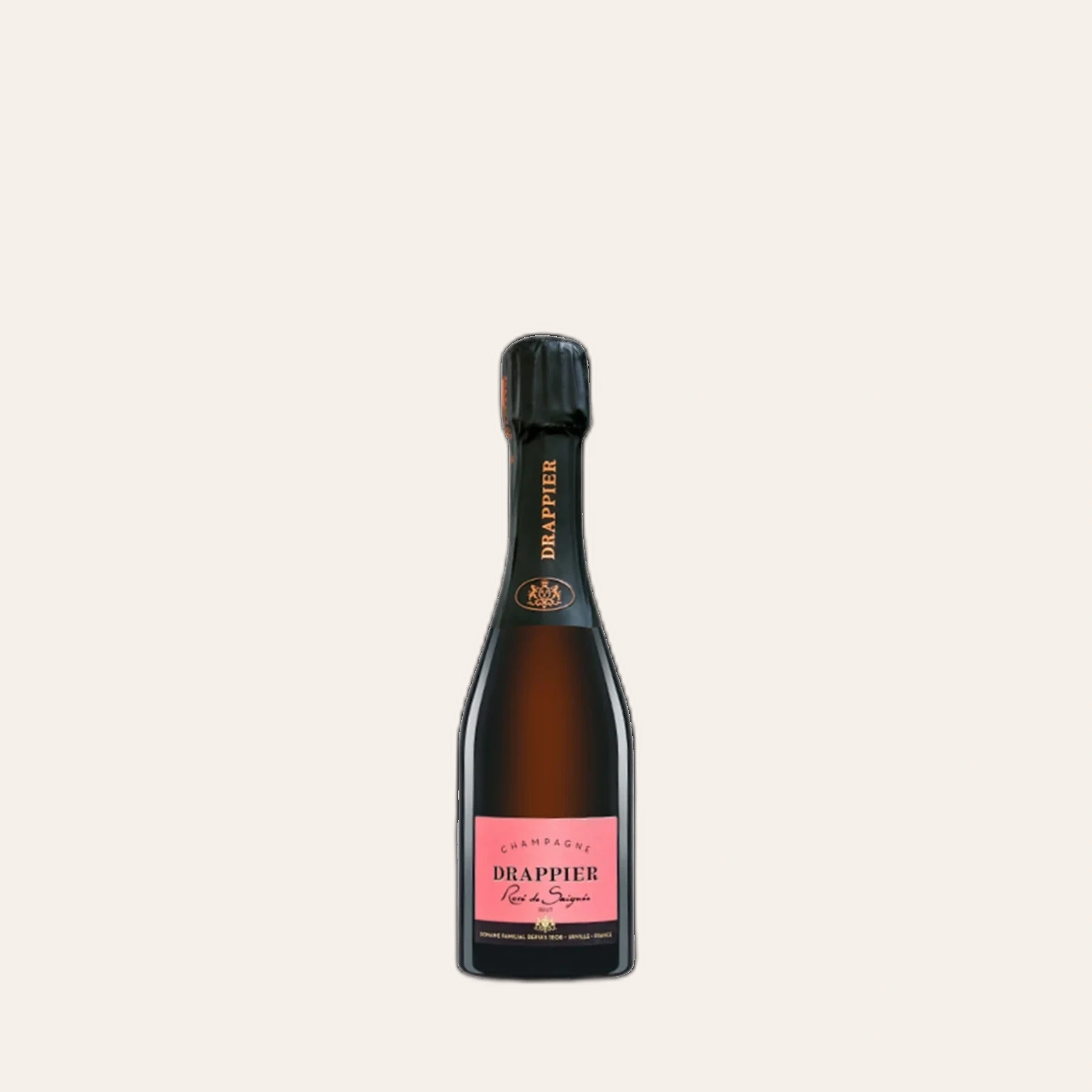 Rượu Champagne Pháp Drappier Rose de Saignee 0.375L
