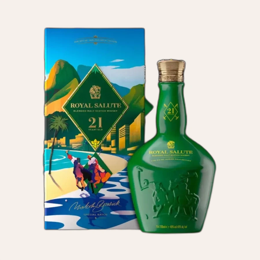 Rượu Whisky Royal Salute 21 Year Old The Rio De Janeiro Polo Edition