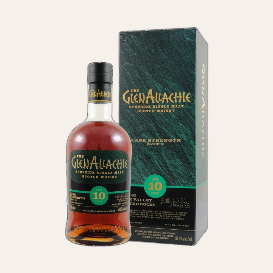 Rượu Whisky GlenAllachie 10 Year Old Batch 10