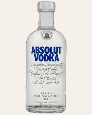 Rượu Vodka Thụy Điển Absolut Vodka 700ml