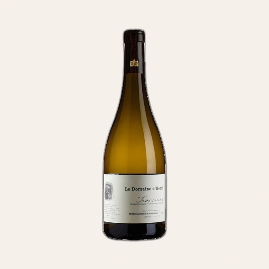 Rượu Vang Trắng Pháp Le Domaine d'Henri Troesmes Chablis 1st Cru