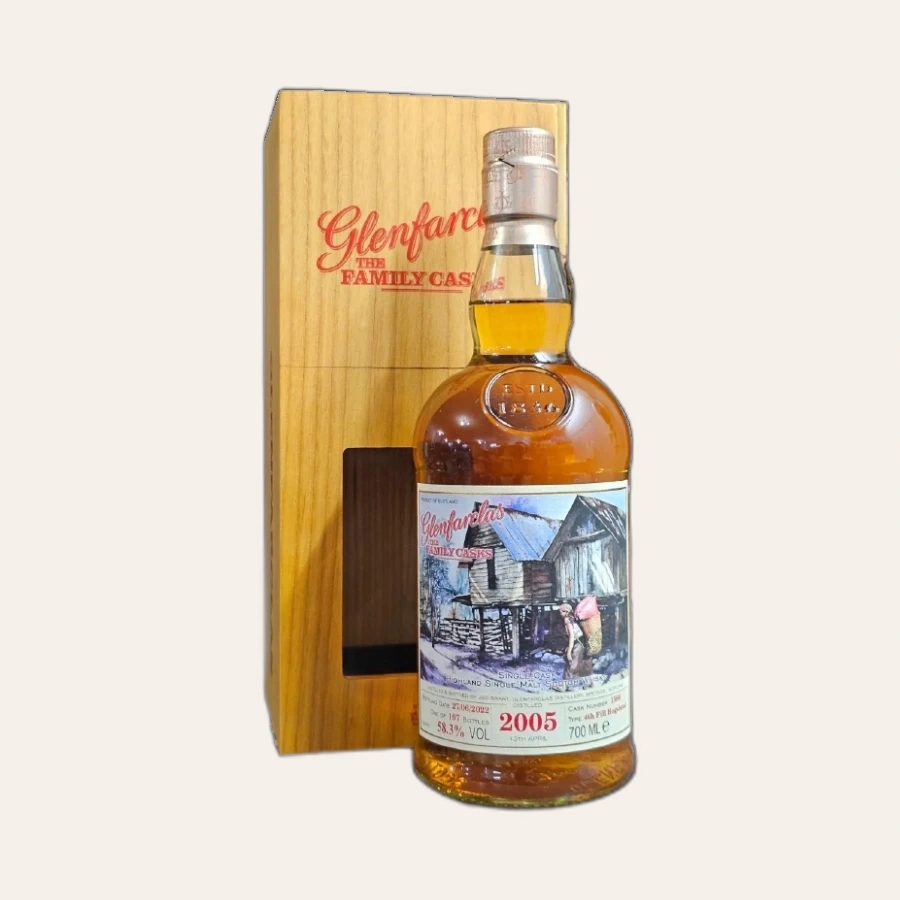 Rượu Whisky Glenfarclas Viet'life Collection Vintage 2005