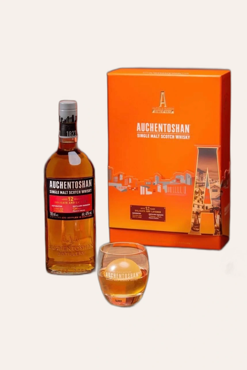 Rượu Whisky Auchentoshan 12 Year Old Phiên Bản Tết 2022