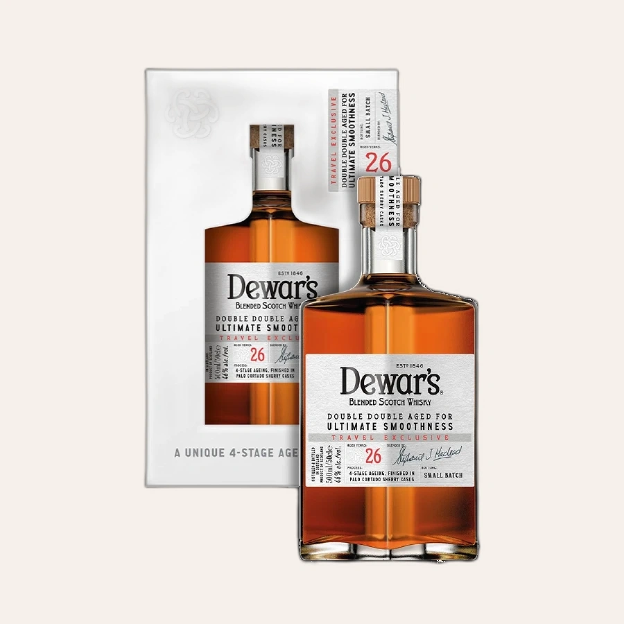 Rượu Whisky Dewar's 26 Year Old - Double Double Aged