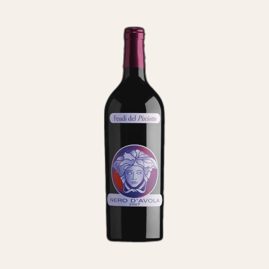 Rượu Vang Đỏ Ý Feudi Del Pisciotto Nero D'Avola Versace