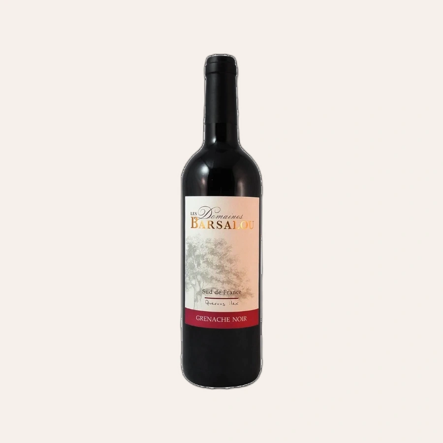 Rượu Vang Đỏ Pháp Les Domaines Barsalou Grenache Noir IGP de l'Aude