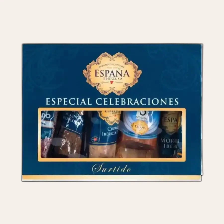 Đùi Heo Muối Espana Especial Celebraciones - Set 5 Món Mix Thịt Heo Đen và Xúc Xích