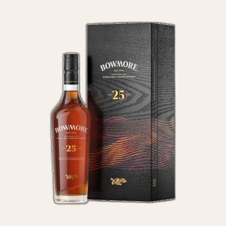 Rượu Whisky Bowmore 25 Year Old Solera Oloroso Sherry Cask