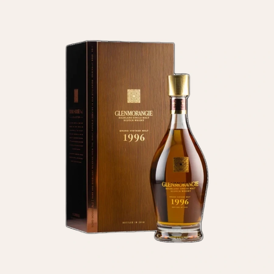 Rượu Whisky Glenmorangie 23 Year Old Grand Vintage Malt 1996 Bottled In 2019