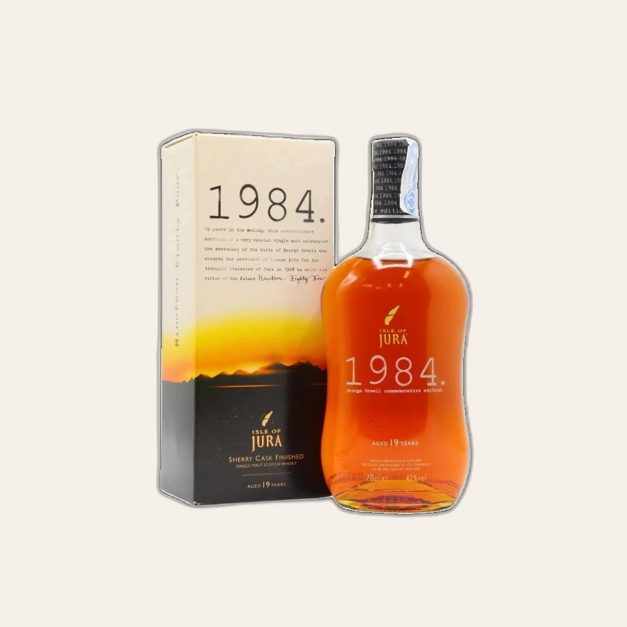Rượu Whisky Jura 19 Year Old Geore Orwell Edition 1984