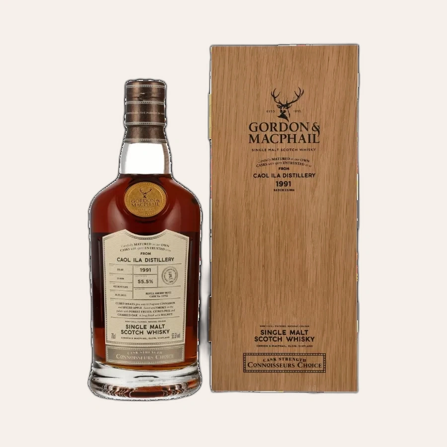 Rượu Whisky Caol Ila 31 Year Old Gordon & Macphail 1991
