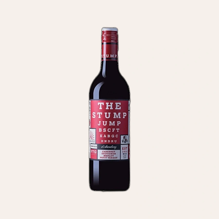Rượu Vang Đỏ Úc D'Arenberg The Stump Jump Cabernet Merlot Petit Verdot