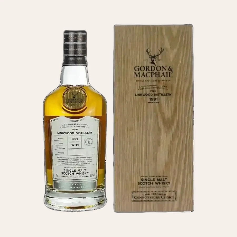 Rượu Whisky Linkwood 31 Year Old Gordon & Macphail 1991