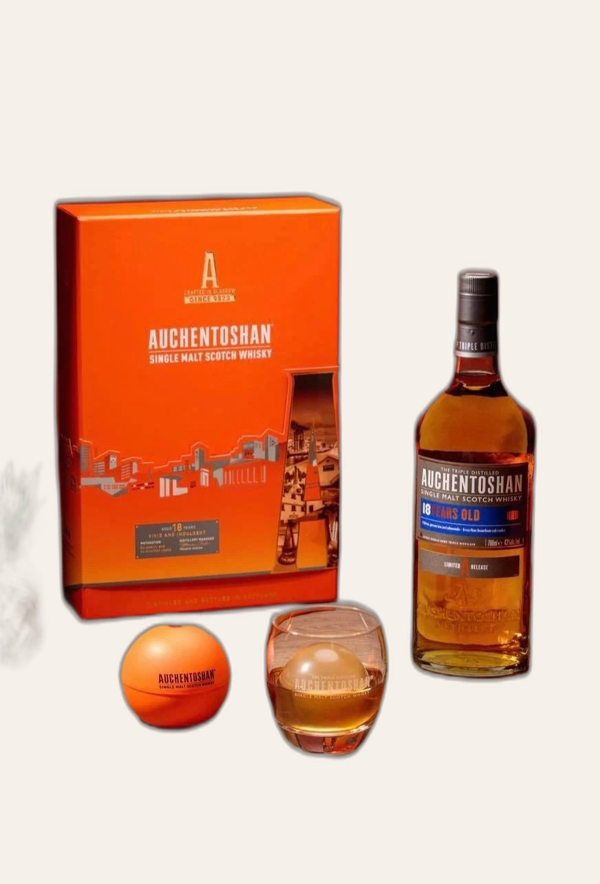 Rượu Whisky Auchentoshan 18 Year Old Phiên Bản Tết 2022