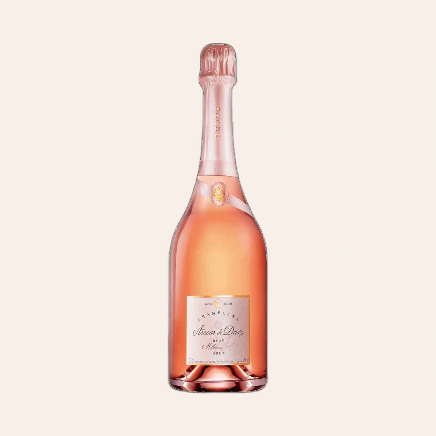 Rượu Champagne Pháp Amour de Deutz Rose 2009