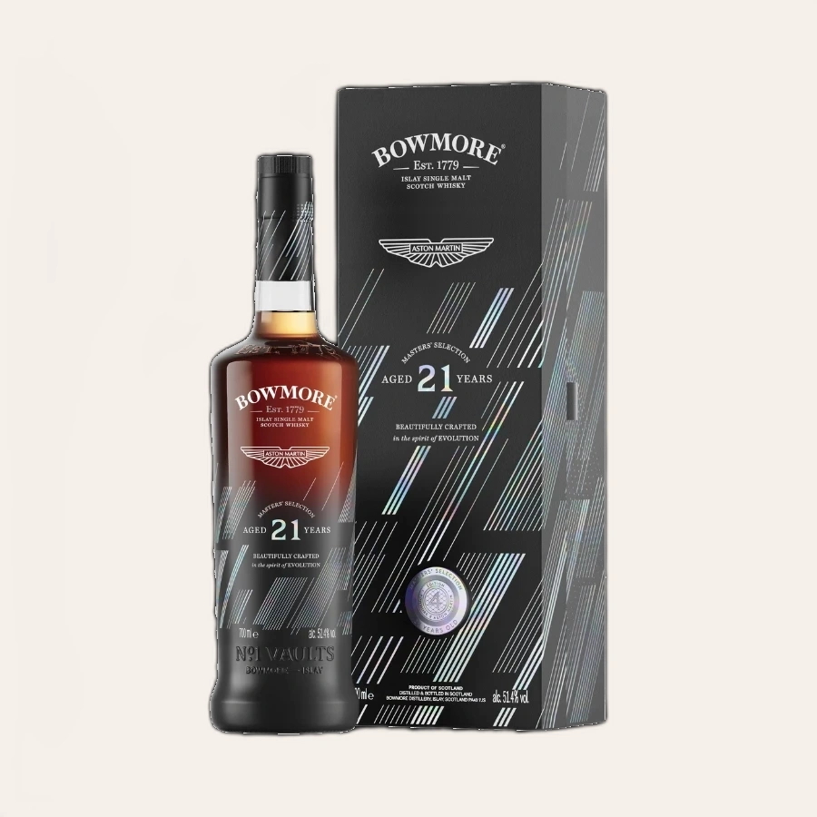 Rượu Whisky Bowmore 21 Year Old Aston Martin Master's Selection Edition 4