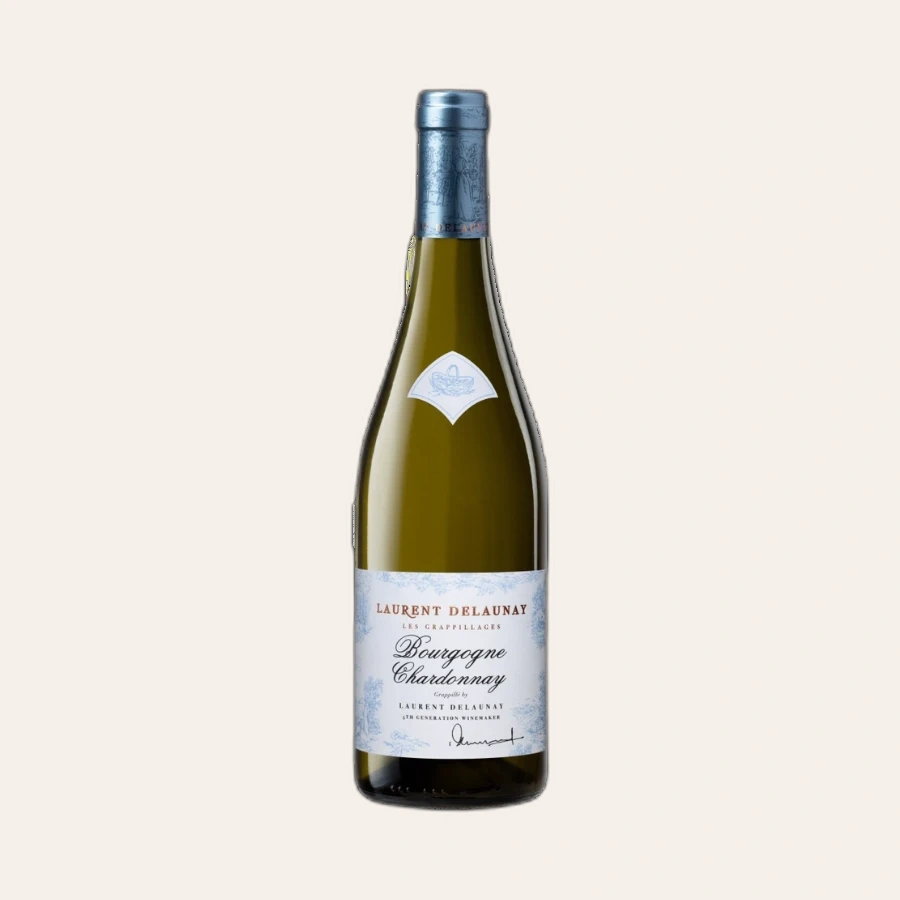 Rượu Vang Trắng Pháp Laurent Delaunay Bourgogne Chardonnay