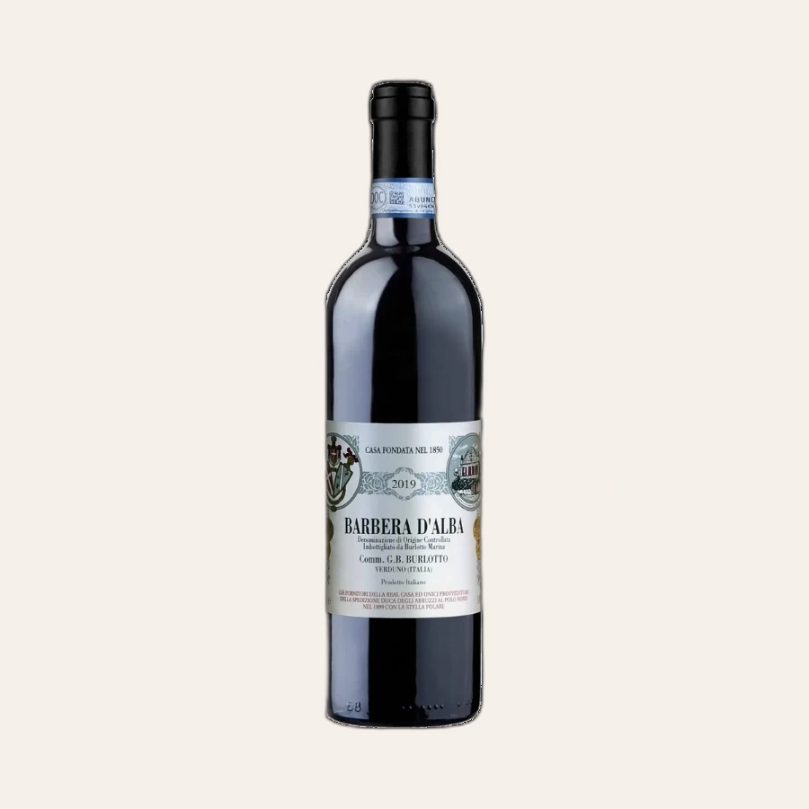 Rượu Vang Đỏ Ý Comm GB Burlotto Barbera D'Alba