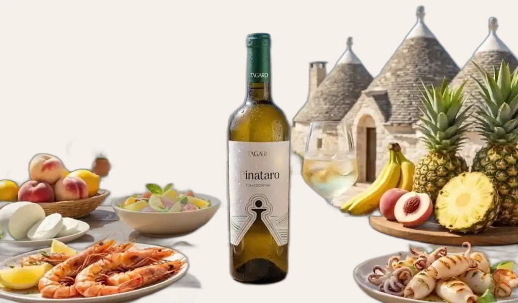 Rượu Vang Trắng Ý Tagaro Pinataro Chardonnay