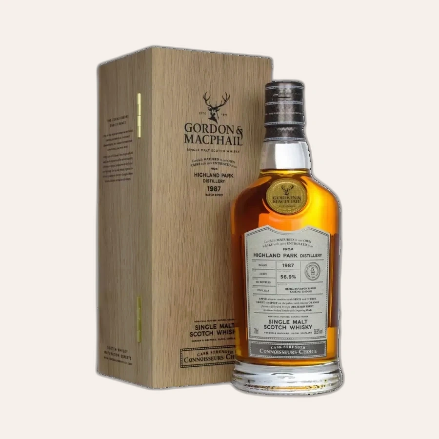 Rượu Whisky Highland Park 35 Year Old Gordon & Macphail 1987