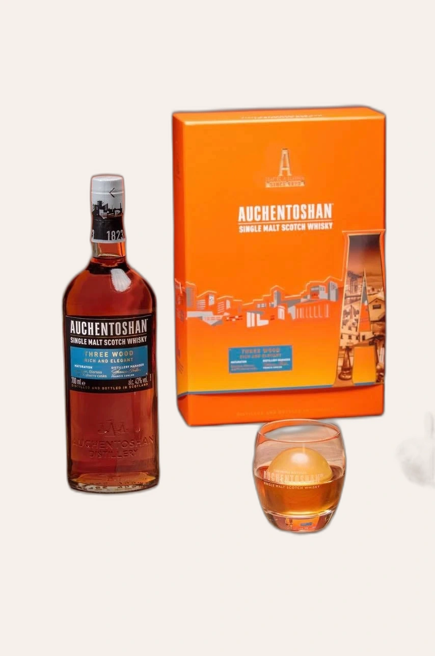 Rượu Whisky Auchentoshan Three Wood Phiên Bản Tết 2022