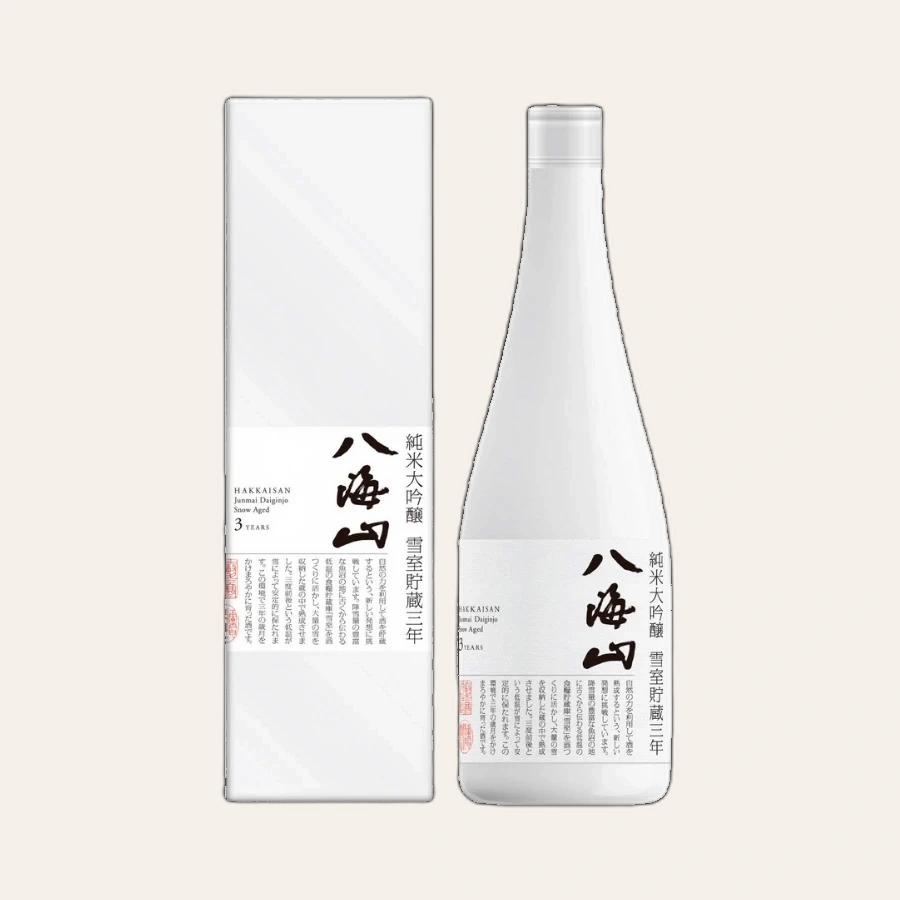 Rượu Sake Nhật Bản Hakkaisan 3 Years Snow Aged Junmai Daiginjo
