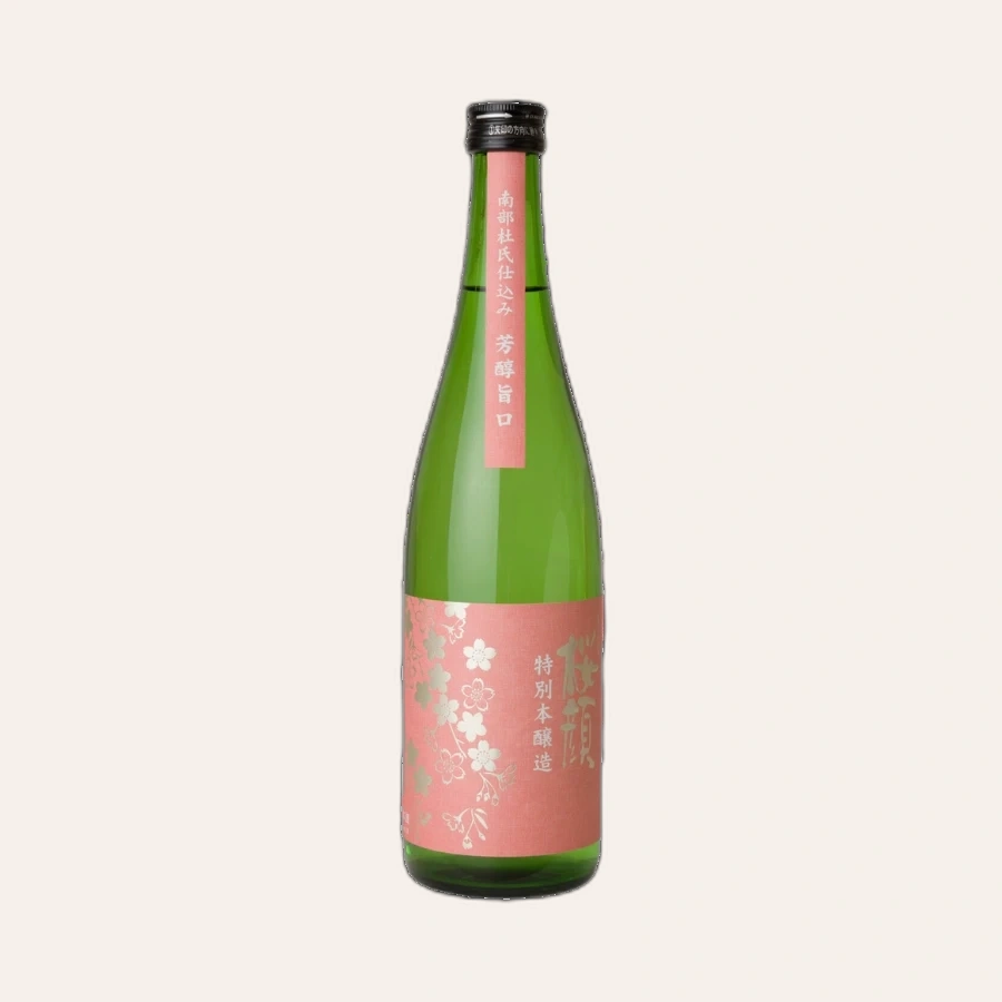 Rượu Sake Nhật Bản Sakuragao Tokubetsu Honjozo