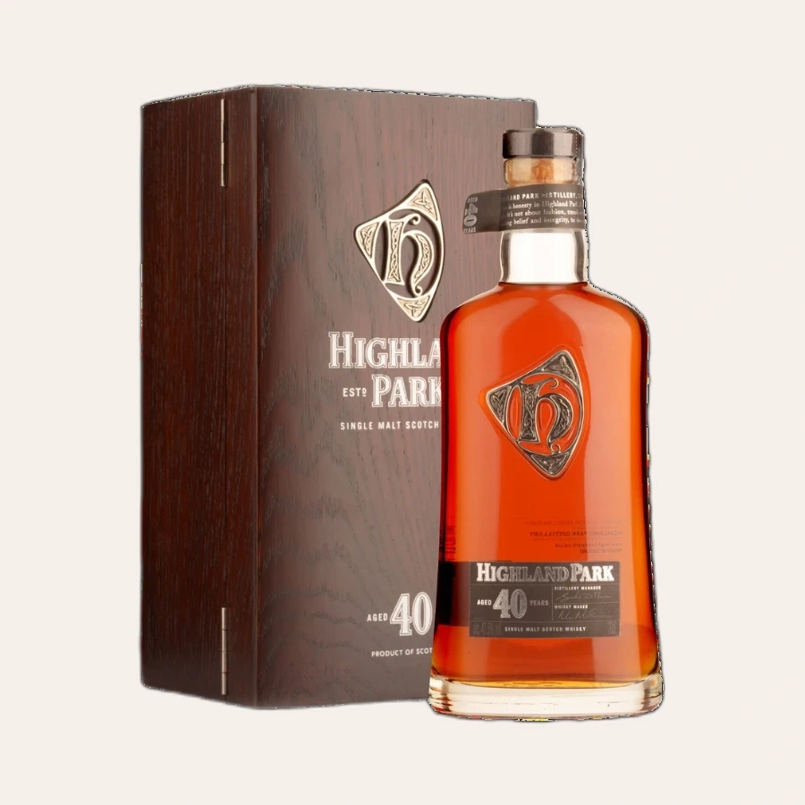 Rượu Whisky Highland Park 40 Year Old