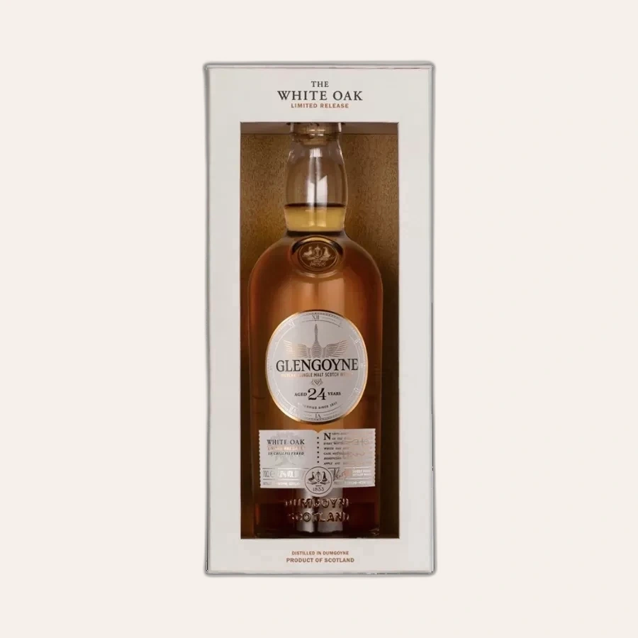 Rượu Whisky Glengoyne 24 Year Old Chapter 1 White Oak Limited Release