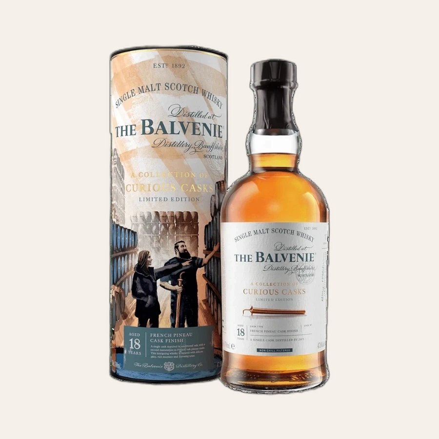 Rượu Whisky Balvenie 18 Year Old French Pineau Cask Finish Limited Edition