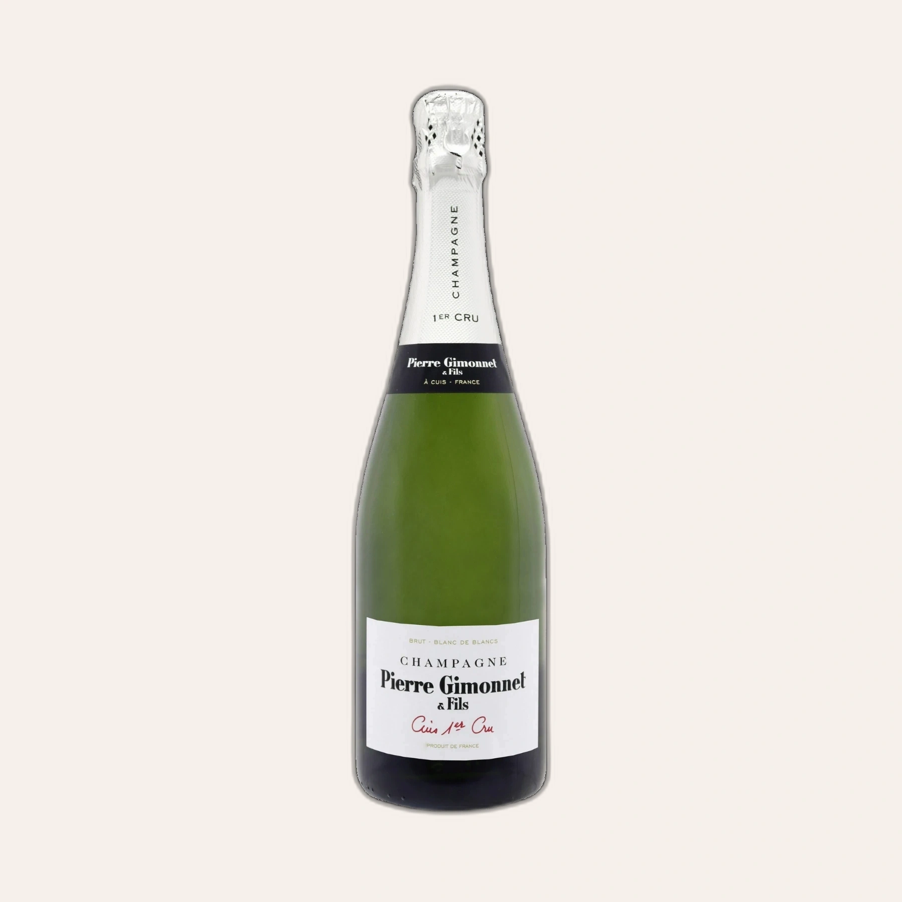 Rượu Champagne Pháp Pierre Gimonnet Brut Cuis Premier Cru 375ml