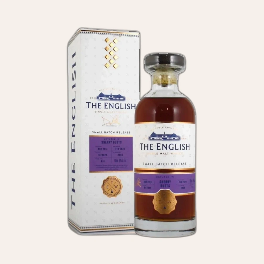 Rượu Whisky Anh Quốc The English Sherry Butt Small Batch Release