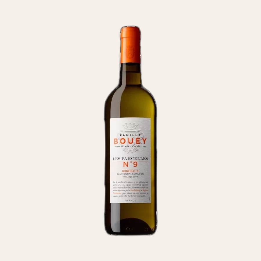 Rượu Vang Trắng Pháp Famille Bouey Les Parcelles No 9 Bordeaux Sauvignon