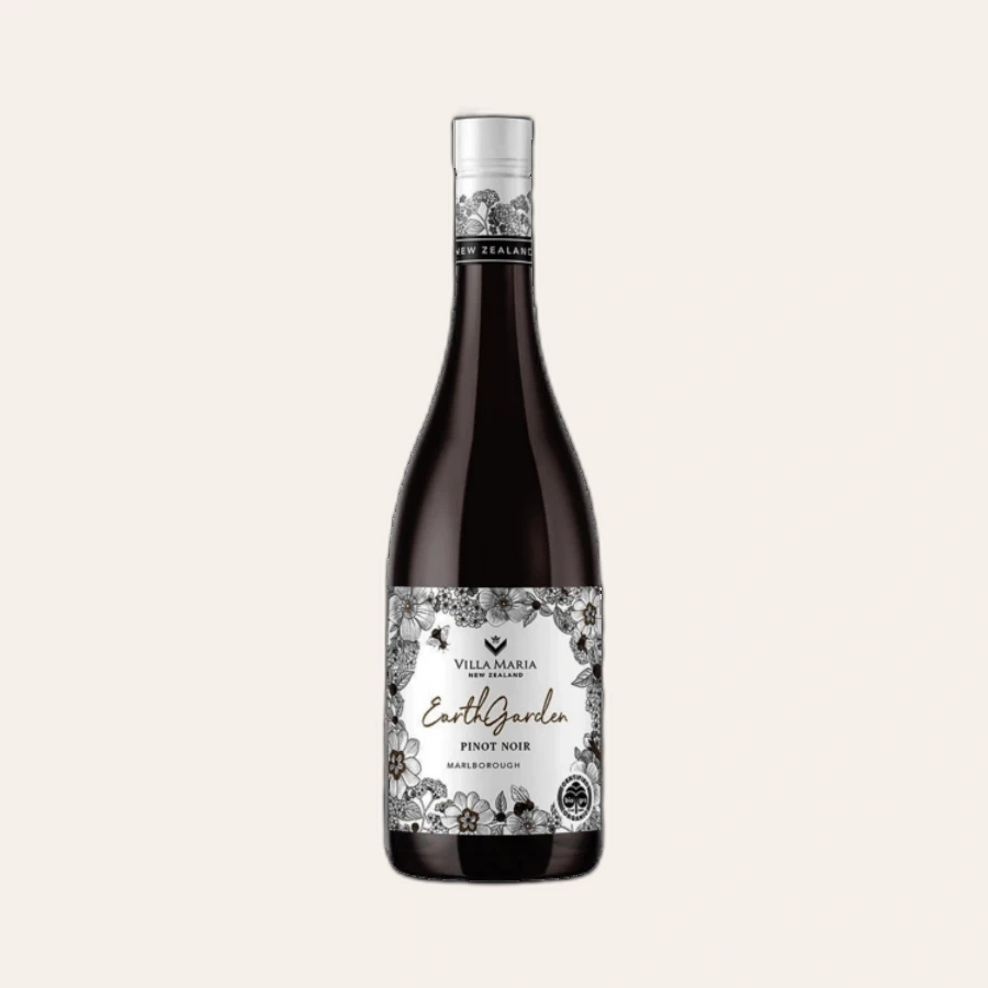 Rượu Vang Đỏ New Zealand Villa Maria Earth Garden Pinot Noir