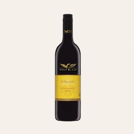 Rượu Vang Đỏ Úc Wolf Blass Yellow Label Merlot 2018