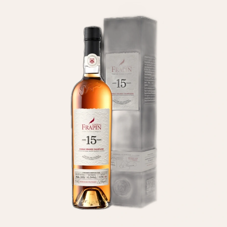 Rượu Cognac Pháp Frapin 15 Year Old Premier Cru de Cognac